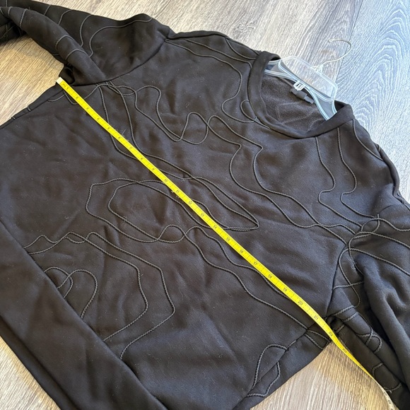 COS Black Embroidered Pattern Sweatshirt - Picture 7 of 7